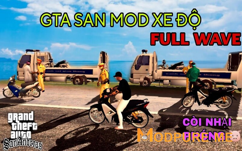 Các tính năng MOD của phiên bản GTA San Modpure