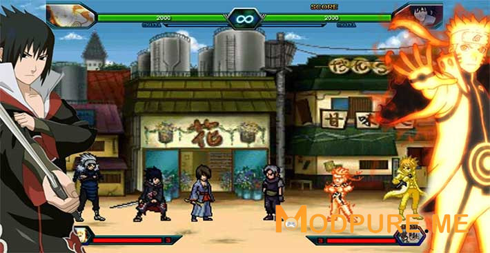 Gameplay của Bleach vs Naruto 3.3 Apk